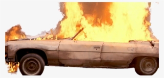 Burning Car - Car In Fire Png