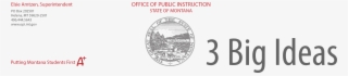 Big Idea - Montana State Seal