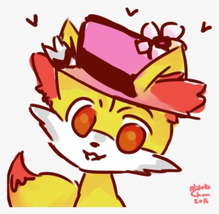 Request Kawaii Fennekin With A Hat - Cartoon