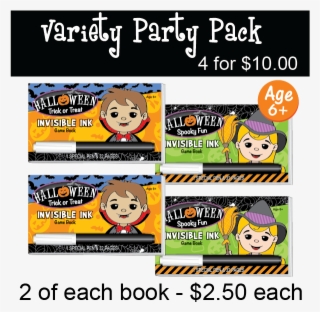 Party Pack Ages 6 - Cartoon