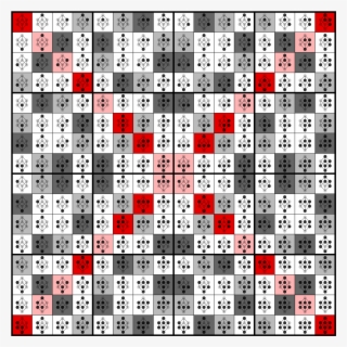 Matrix Like Octeract Hasse Diagram, Cubes - Illustration