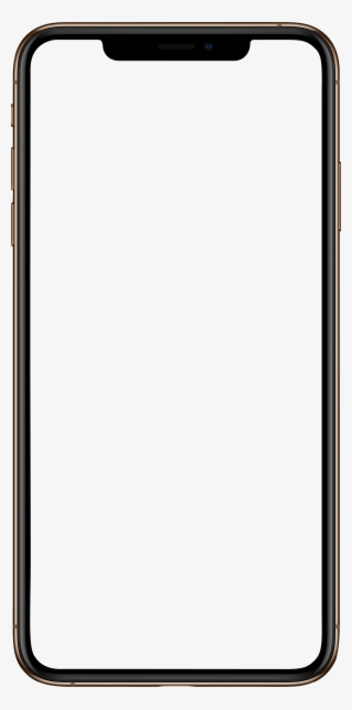 Apple Iphone Xs Max Gold - Vector Iphone X Svg