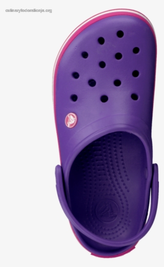 Women's Crocs Crocband Neon Purple - Flip-flops
