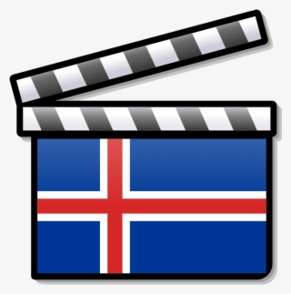 Iceland Film Clapperboard