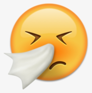 Hand Emoji Clipart Air Emoji Png - Sick Emoji