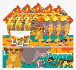 Party-supplies - Procos The Lion Guard Paper Party Dinner Plates 8 Pack