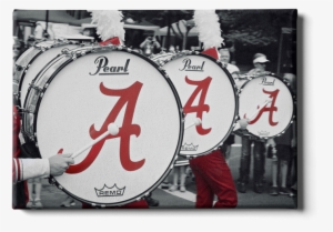 Alabama Crimson Tide Mdb Drums Canvas - University Of Alabama