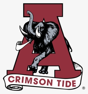 Alabama Crimson Tide Logo Png Transparent - Auburn And Alabama House Divided
