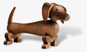 Rosendahl Wooden Animals - Dog (walnut)