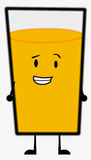 Orange Juice Pose - Cartoon