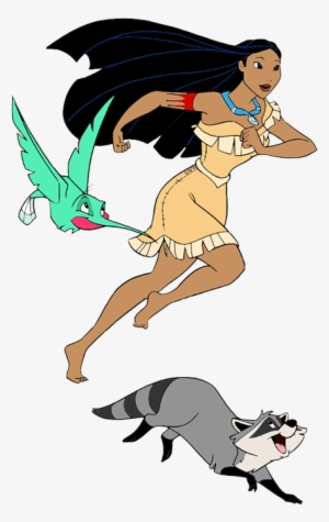 Resultado De Imagem Para Pocahontas Friends - Pocahontas Flit And Meeko
