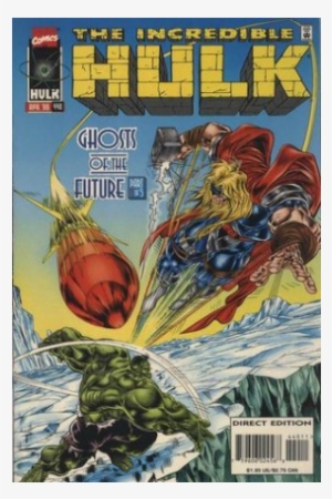 Купете Comics 1996-04 The Incredible Hulk - Hulk Ghosts Of The Future Maestro