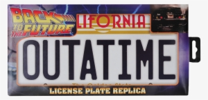 Back To The Future™ Outatime License Plate Replica - Back To The Future License