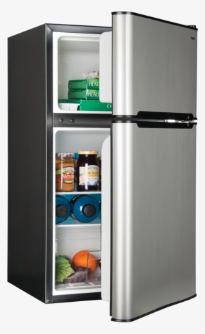 Refrigerator Png Image - Haier 3.2 Cu. Ft. 2-door Free-standing Bar Fridge (hrc3251acv)