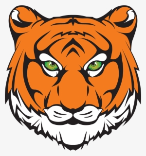 Tiger Head In Color - Milaca High School Wolves Mascot
