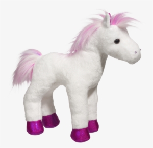 Small Rainbow White Horse - Douglas Cuddle Toys Douglas Cuddle Toys Rainbow
