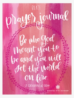 Blaze Prayer Journal - Poster
