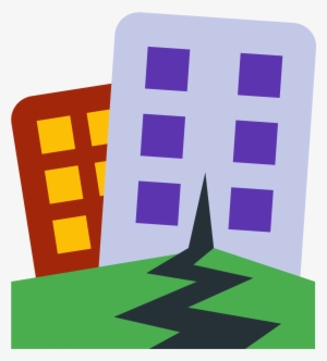 Earthquake Vector - Earthquake Icon Png Colored