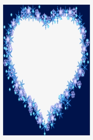 Blue Heart Frames - Shape Heart