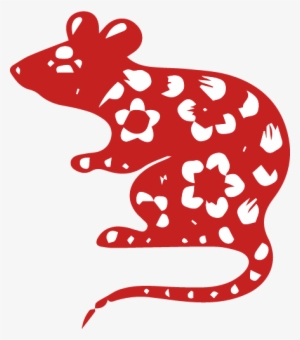 Zodiac Clipart Rat - Chinese New Year Rat 2018