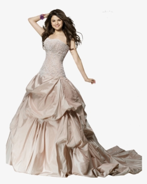 Wedding Dress Transparent Background - Woman In Dress Transparent Background