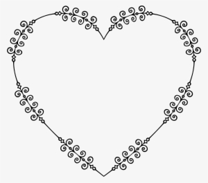 This Free Icons Png Design Of Flourish Heart Frame