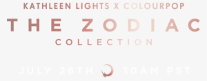 Kathleen Lights X Colourpop - Colourpop Zodiac Collection