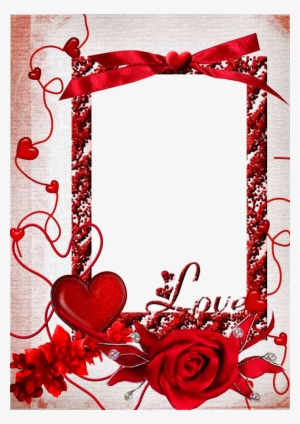 Love Frame Png Hd - Love Photo Frames Hd