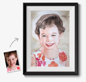 This Is A Watercolor Painting Done By Our Portrait - Watercolor Painting