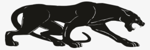Black Panther Clipart Transparent - Black Jaguar Cartoon Png