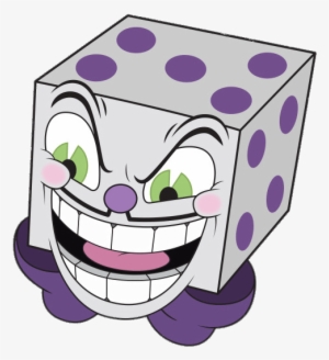 Cuphead King Dice Evil Laugh - King Dice Stickers