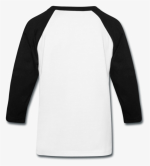 Baseball Blank Shirt Template Front And Back Clipart - Raglan Sport Grey Black