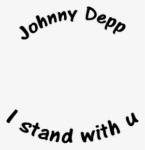 Johnny Depp For President - Calligraphy