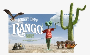 Poster For Rango The Movie - Rango Movie