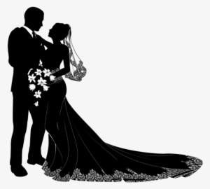 Share This Image - Wedding Couple Vector Png