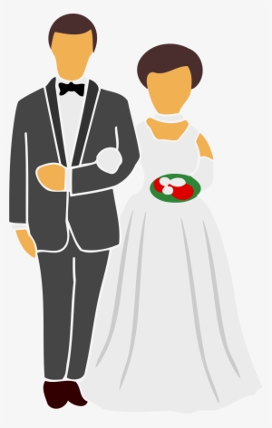 Banner Black And White Library Big Image Png - Husband And Wife Clip Art
