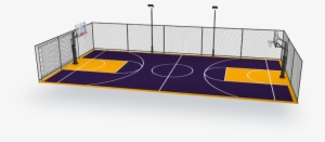 Basketball Floor Png - Outdoor Basketball Court Png