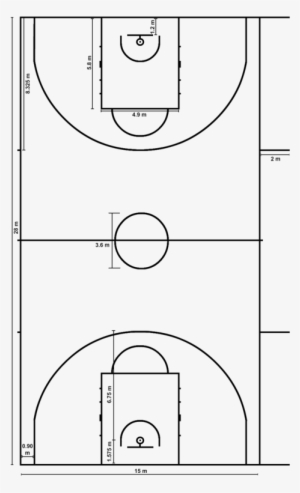 Basketball Court Measurements - Basketball Court Small Size