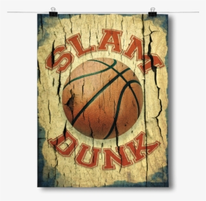 Basketball - Inspired Posters Slam Dunk! Basketball Poster Size