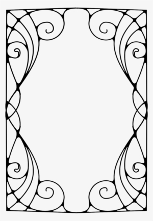 525 Nouveau Frame 12 By Tigers-stock On Clipart Library - Art Nouveau Frame Png