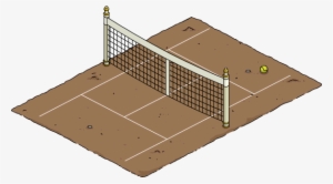 Clay Tennis Court Menu - Menu