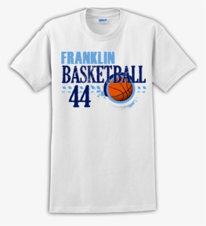 Franklin Basketball Court T-shirt With Player Number - Sports