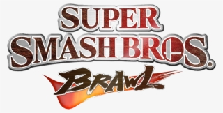 Super Smash Bros - Logo Smash Bros Brawl