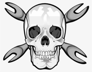 Cross Clip Art At Clker Com Vector - Skull And Wrenches Png