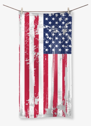 American Flag All Over Towel - Usa Flag