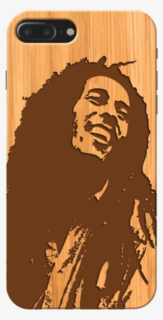 Bob Marley Wooden Phone Case - Bob Marley Sticker