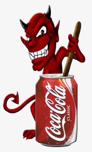 tweet - coca cola devil sign