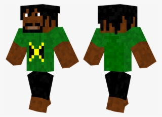 Bob Marley - Green And Black Minecraft Skins