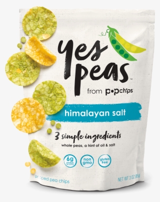 Yes Peas Salt 3oz Bag - Yes Peas From Popchips