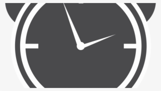 White Clock Vector Png